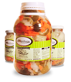 PICKLES MIXTOS en Vinagre de Alcohol